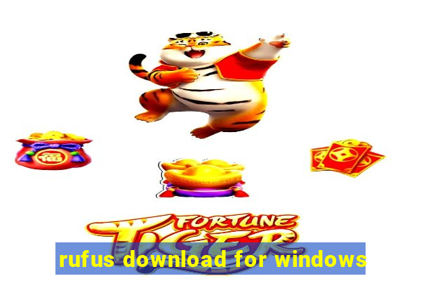 rufus download for windows